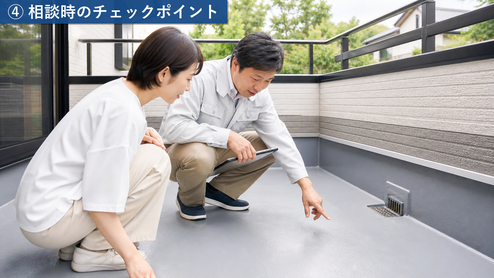 安心して相談するためのチェックポイント